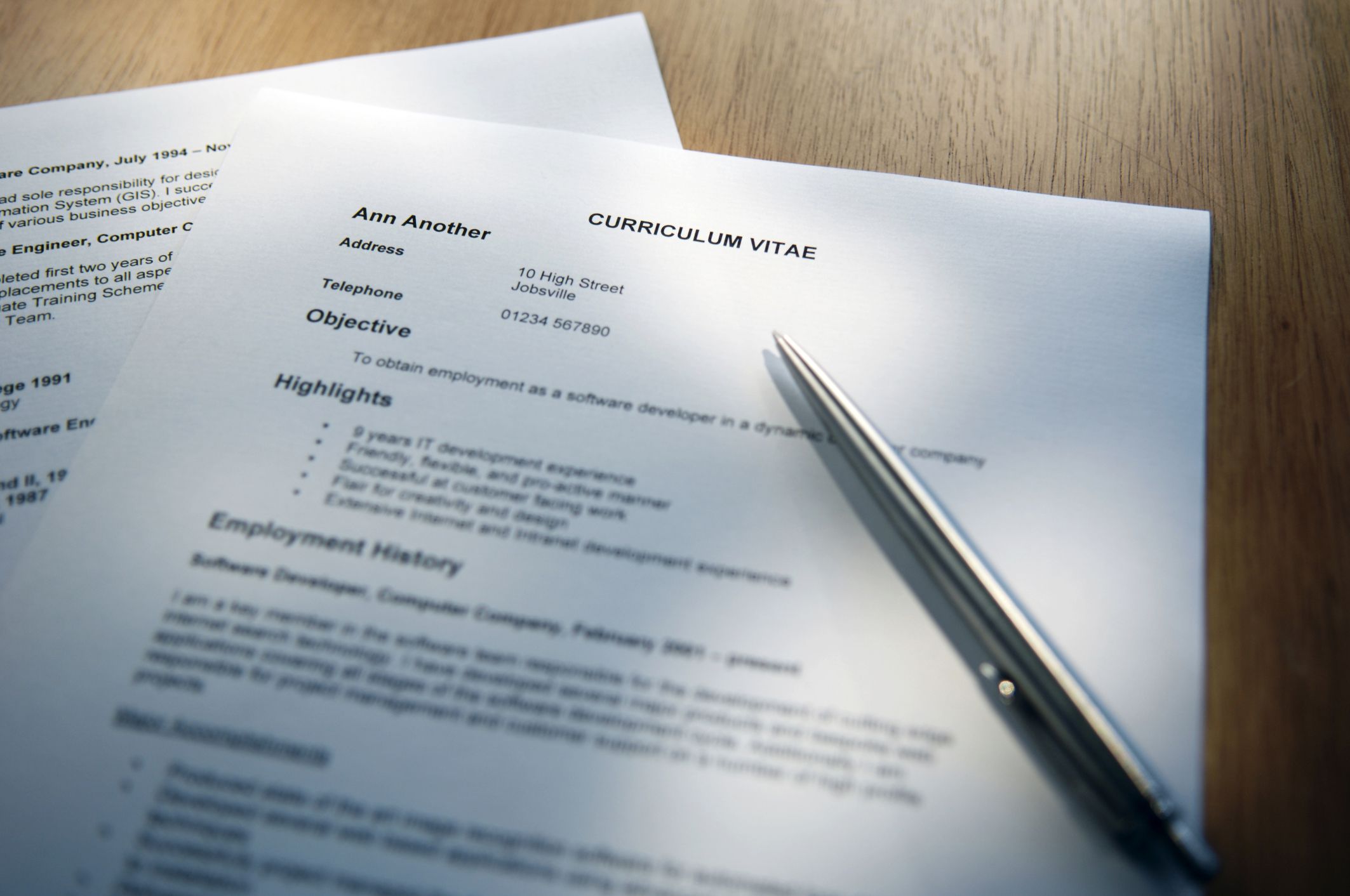 9 Reasons Why Your CV is Being Dumped